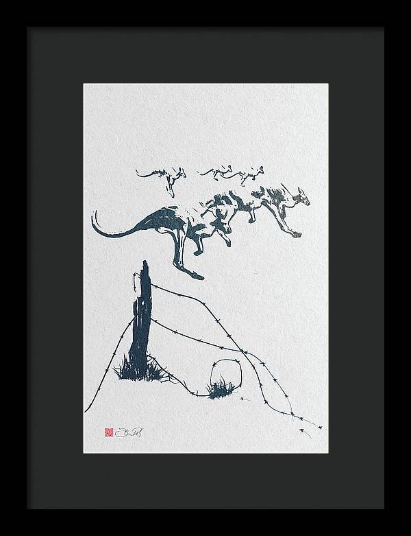 Mob - Framed Print - vrmediadecor.vrmedia.com.au