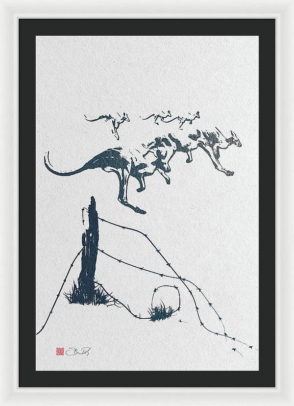 Mob - Framed Print - vrmediadecor.vrmedia.com.au