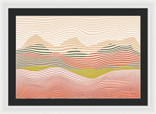 Summer Heatwave - Framed Print - vrmediadecor.vrmedia.com.au