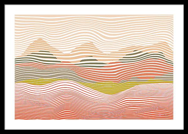 Summer Heatwave - Framed Print - vrmediadecor.vrmedia.com.au