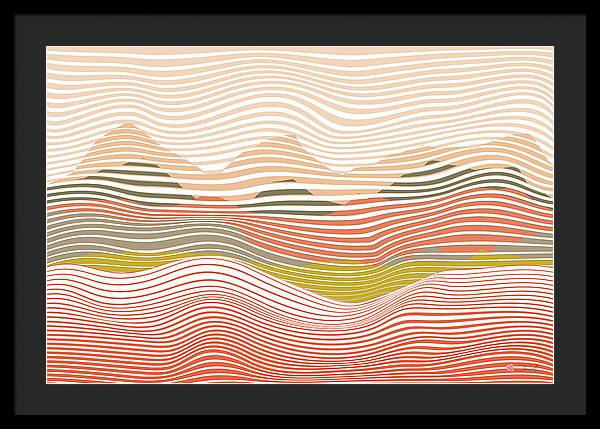 Summer Heatwave - Framed Print - vrmediadecor.vrmedia.com.au