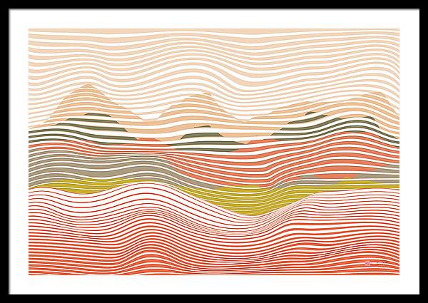Summer Heatwave - Framed Print - vrmediadecor.vrmedia.com.au