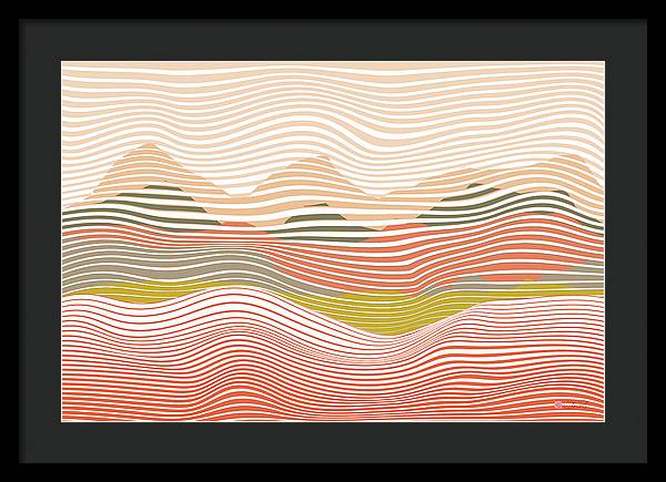 Summer Heatwave - Framed Print - vrmediadecor.vrmedia.com.au
