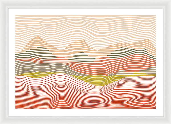 Summer Heatwave - Framed Print - vrmediadecor.vrmedia.com.au