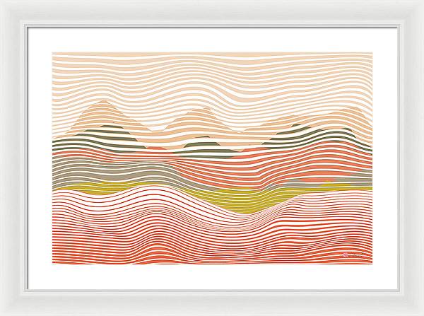 Summer Heatwave - Framed Print - vrmediadecor.vrmedia.com.au