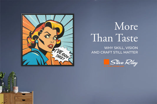 Post header depicting why there's more to the story of what you choose for your art or the services you engage with