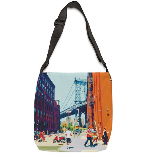 Summer in Dumbo Adjustable Tote Bag