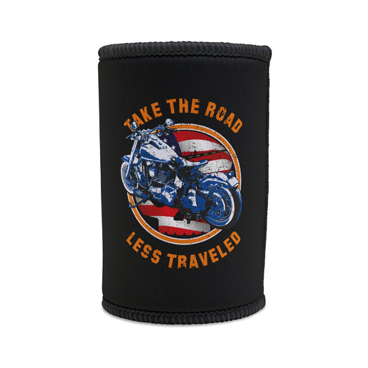 Take the road less traveled USA Version Stubby Cooler