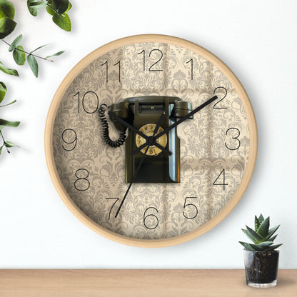 Echoes of Nostalgia Wall Clock