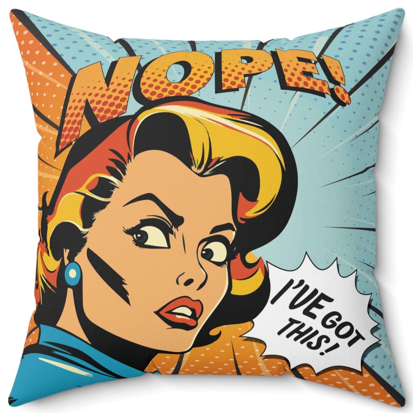 I've got this! Spun Polyester Square Pillow