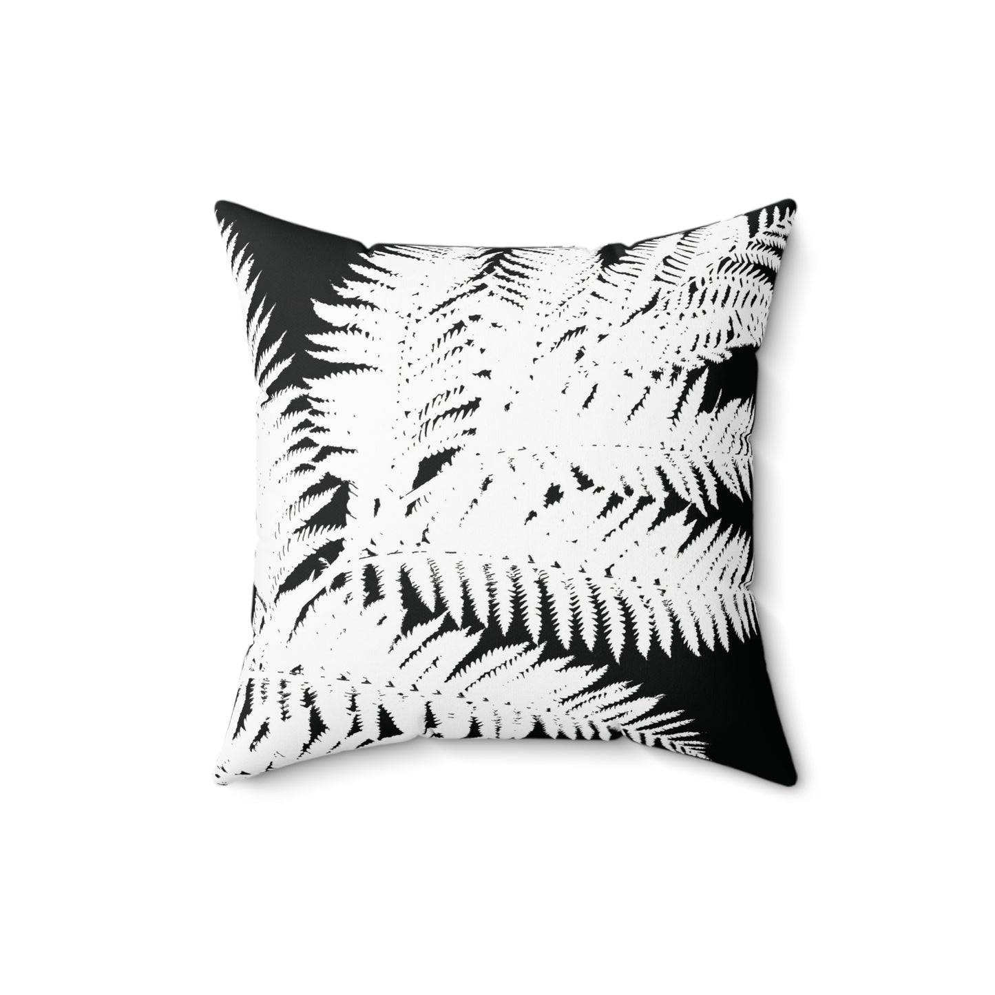 Tree Fern Spun Polyester Square Pillow