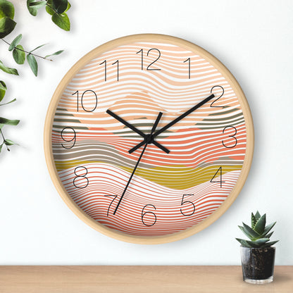 Summer Heatwave Wall Clock