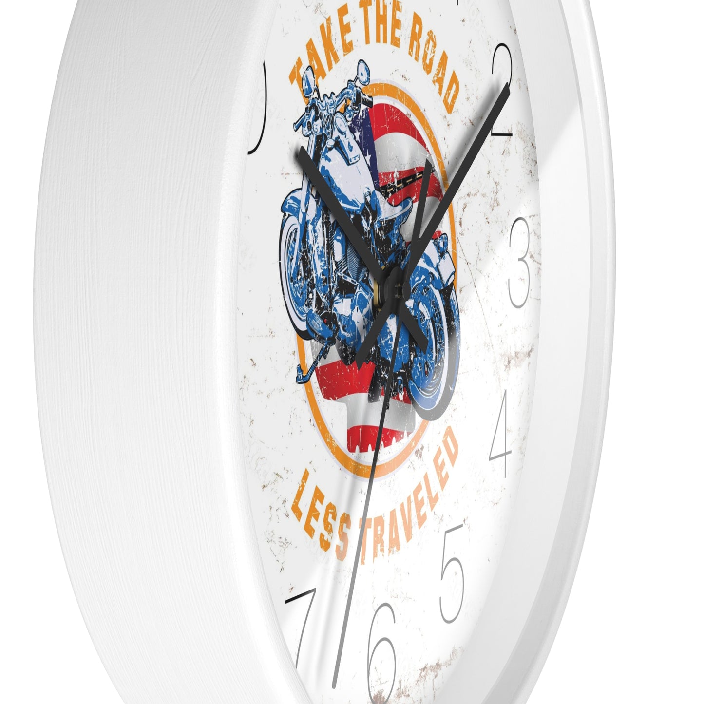 Take the road less traveled USA Version Wall Clock