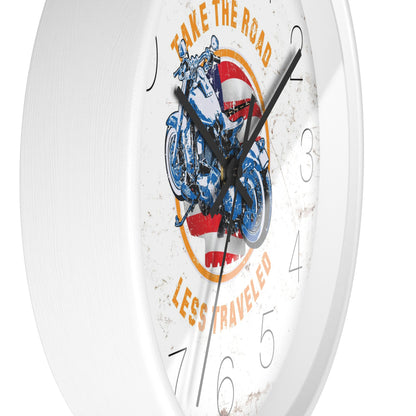 Take the road less traveled USA Version Wall Clock