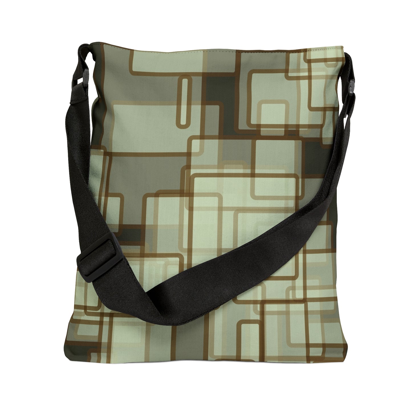 Retro Metropolis Adjustable Tote Bag