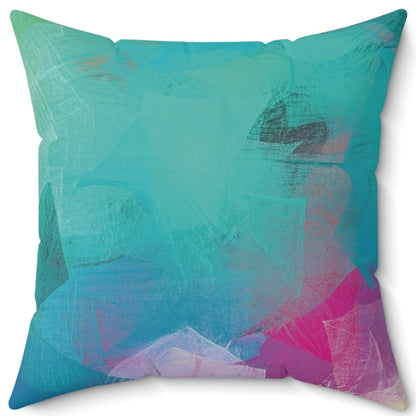 It's Raining Outside Spun Polyester Square Pillow