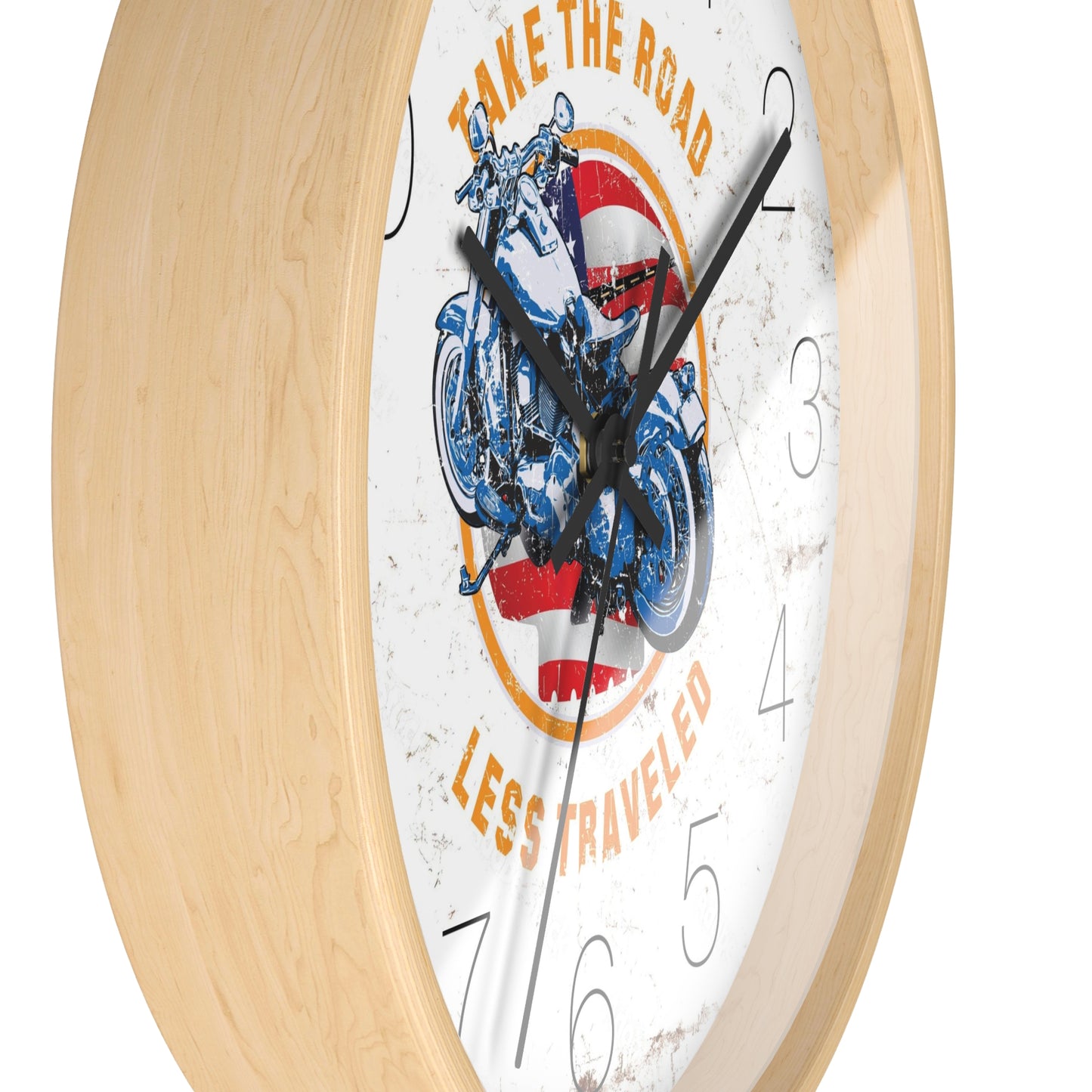 Take the road less traveled USA Version Wall Clock