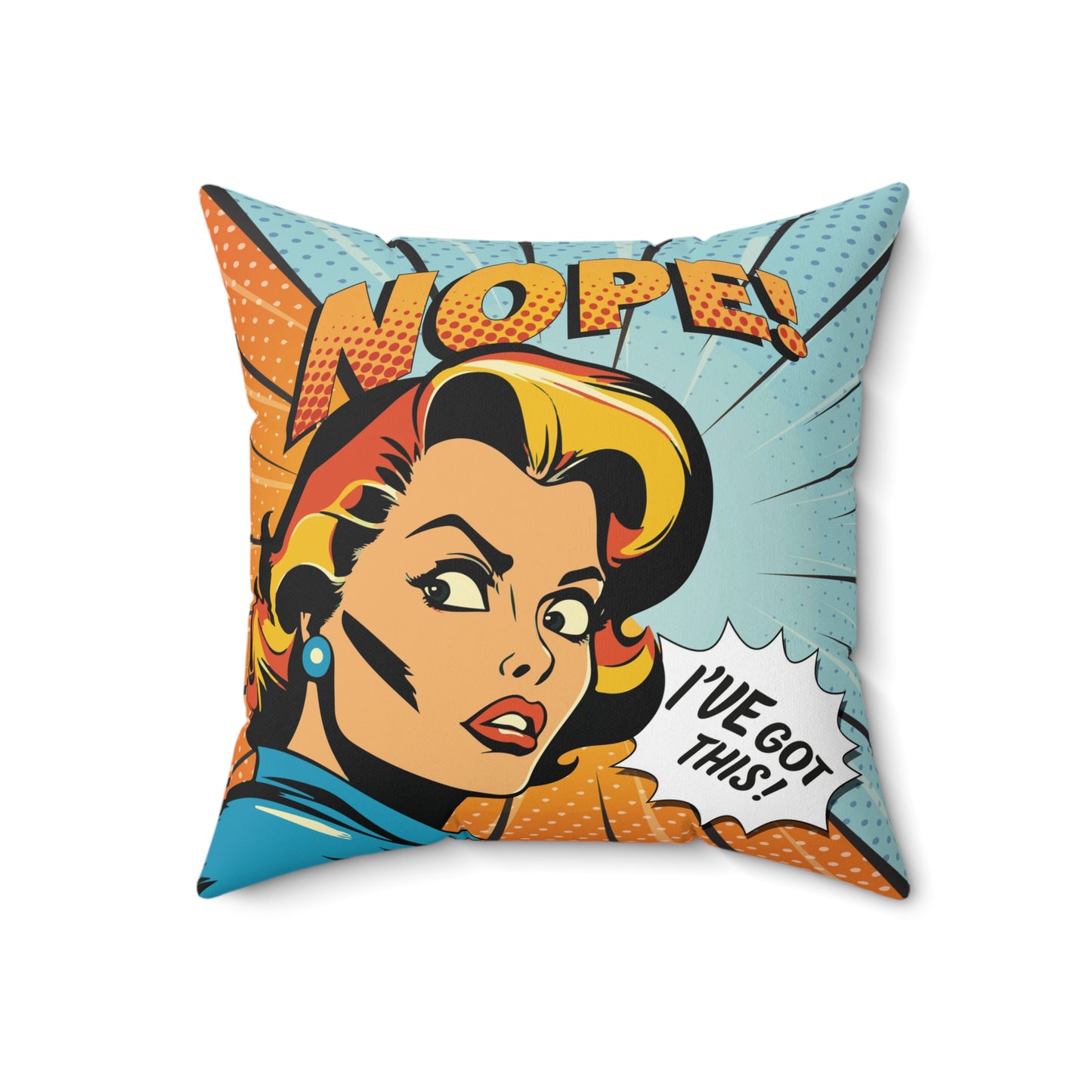 I've got this! Spun Polyester Square Pillow