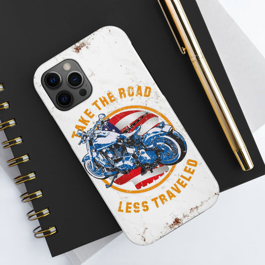 Take the road less traveled USA Version! Tough Phone Cases