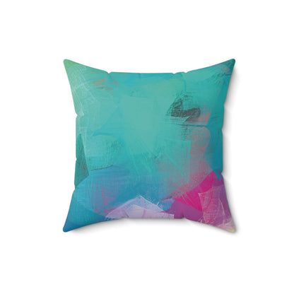 It's Raining Outside Spun Polyester Square Pillow