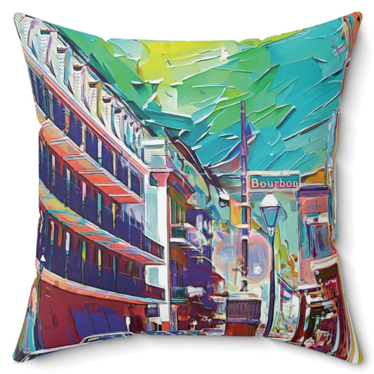 The French Quarter Spun Polyester Square Pillow