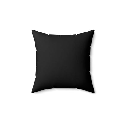 Take the Road Less Traveled Spun Polyester Square Pillow