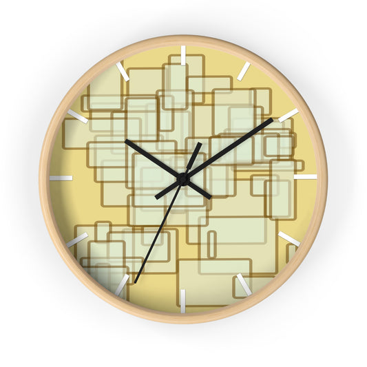 Retro Metropolis Wall Clock