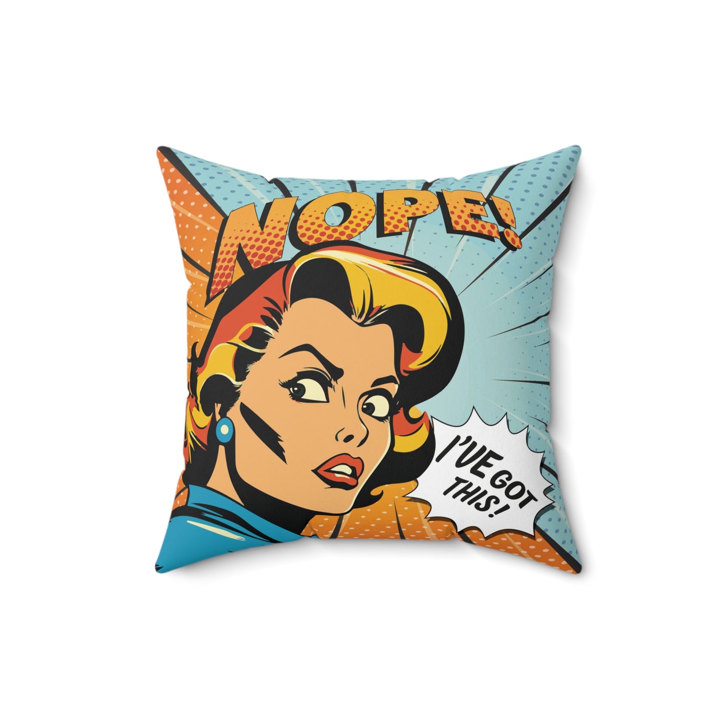 I've got this! Spun Polyester Square Pillow