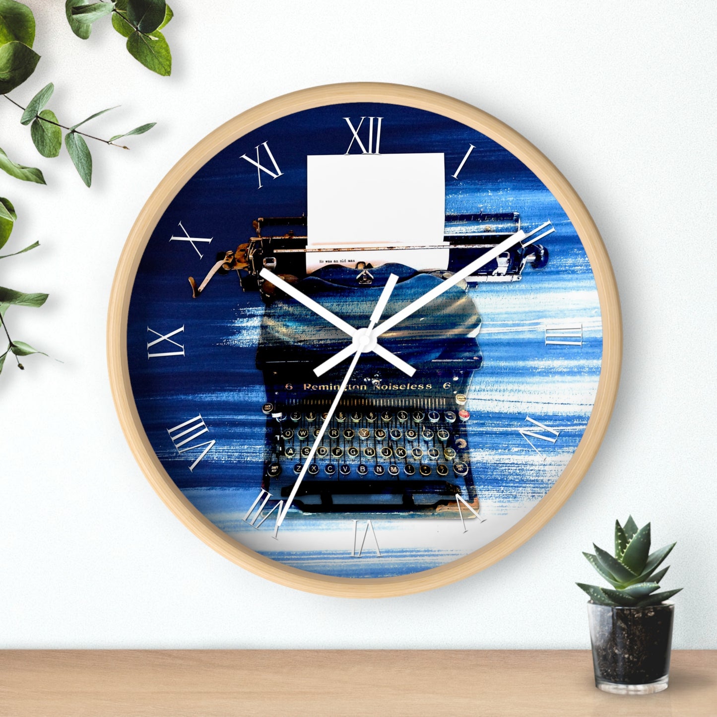 The Old Man Wall Clock