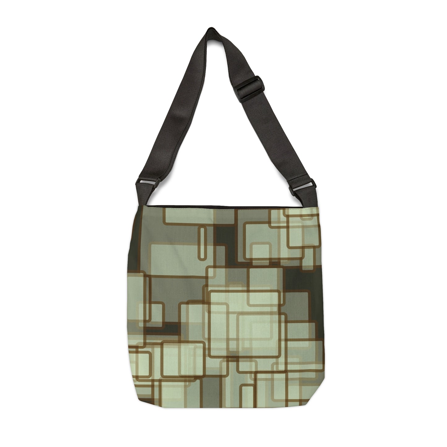 Retro Metropolis Adjustable Tote Bag