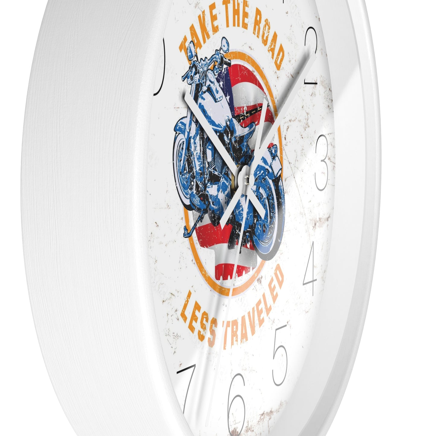 Take the road less traveled USA Version Wall Clock