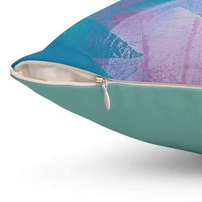 It's Raining Outside Spun Polyester Square Pillow