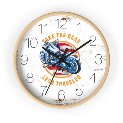 Take the road less traveled USA Version Wall Clock