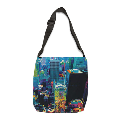 Manhattan from the Rockefeller Centre Adjustable Tote Bag