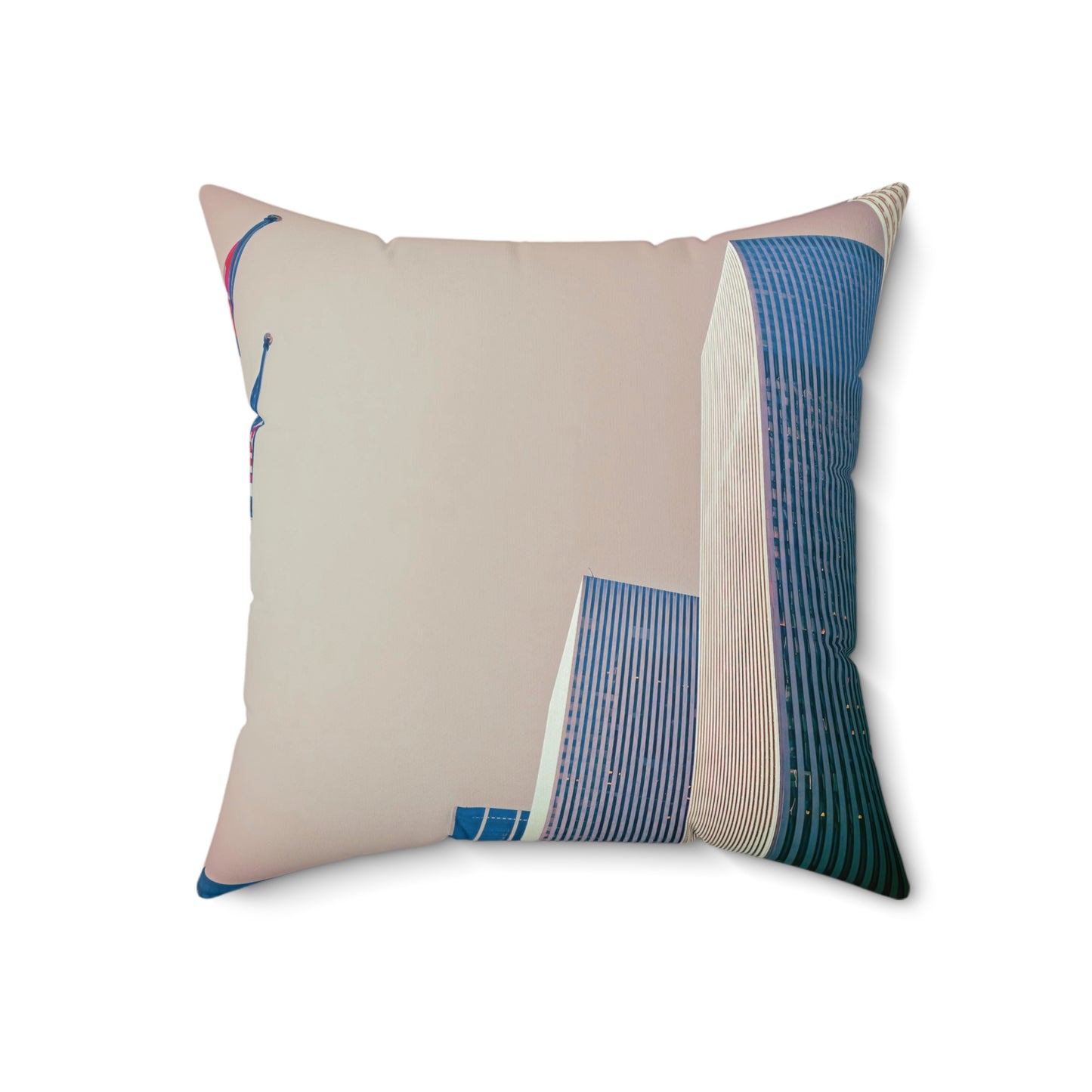 Avenue of the Americas Spun Polyester Square Pillow