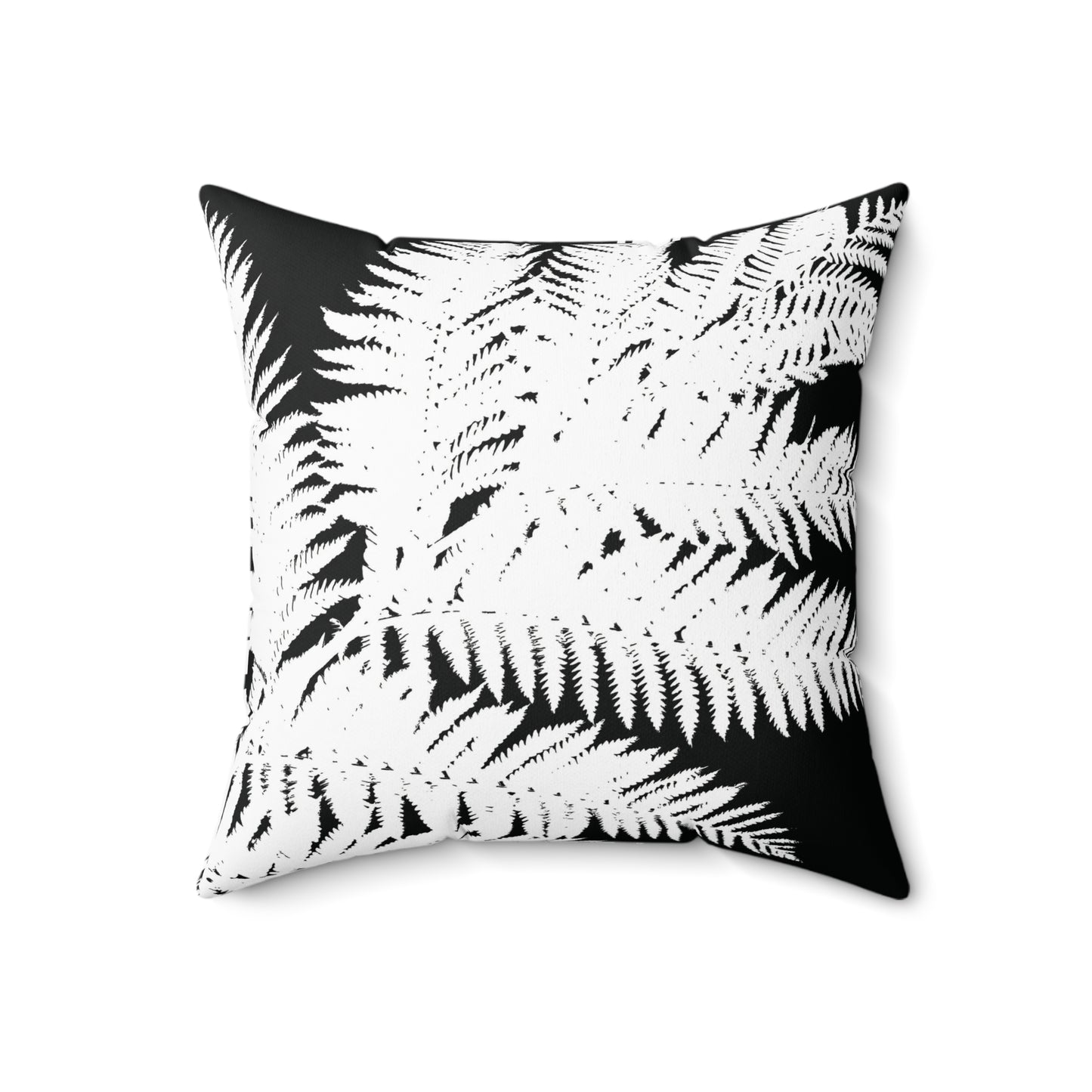 Tree Fern Spun Polyester Square Pillow