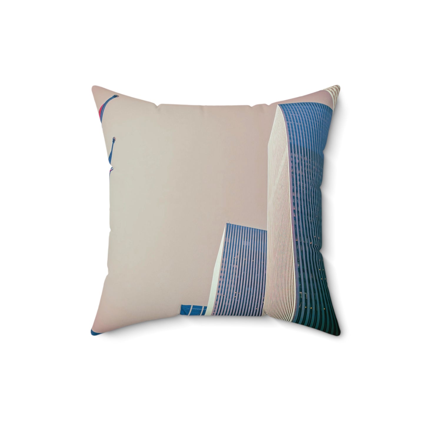 Avenue of the Americas Spun Polyester Square Pillow