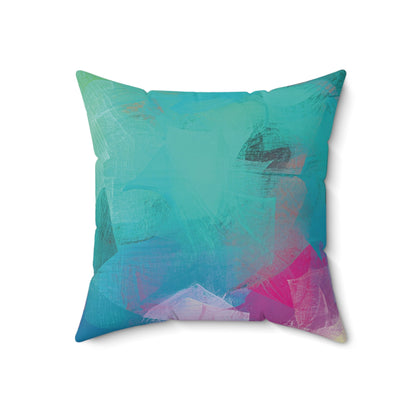 It's Raining Outside Spun Polyester Square Pillow