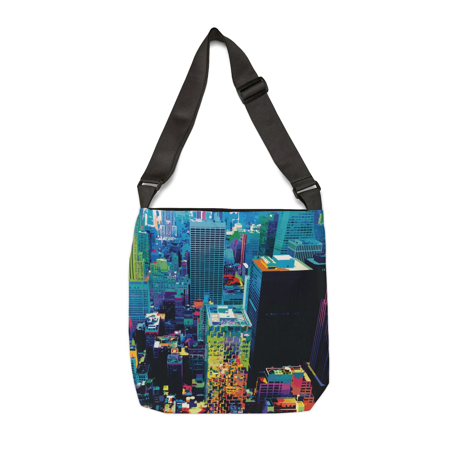 Manhattan from the Rockefeller Centre Adjustable Tote Bag