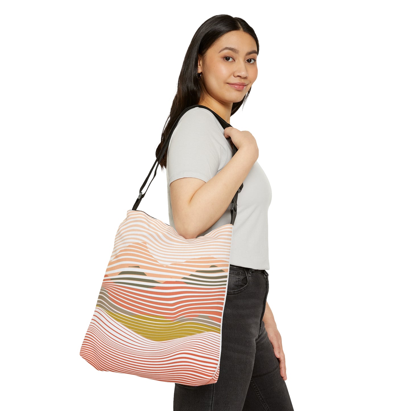 Summer Heatwave Adjustable Tote Bag