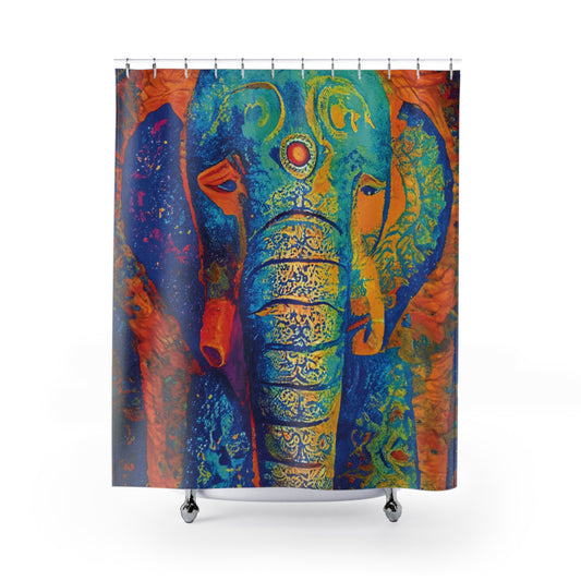 Mystic Mourning Shower Curtain