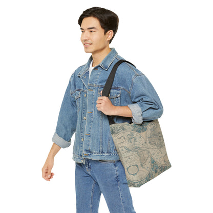 Mercator's Atlas Adjustable Tote Bag