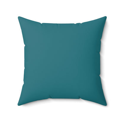 How does your garden grow? Spun Polyester Square Pillow