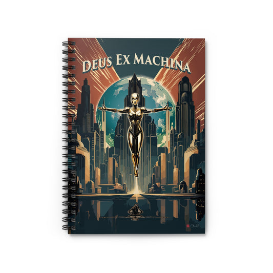 Deus Ex Machina Spiral Notebook - Ruled Line