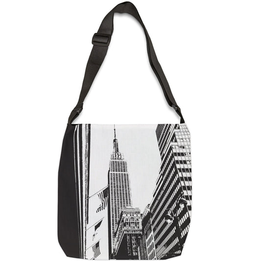 Manhattan New York Adjustable Tote Bag