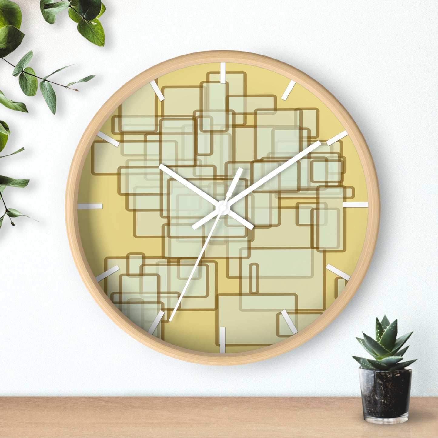 Retro Metropolis Wall Clock