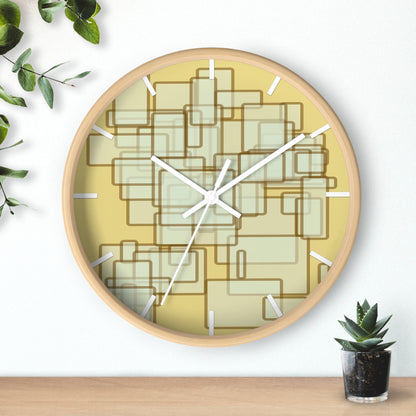 Retro Metropolis Wall Clock