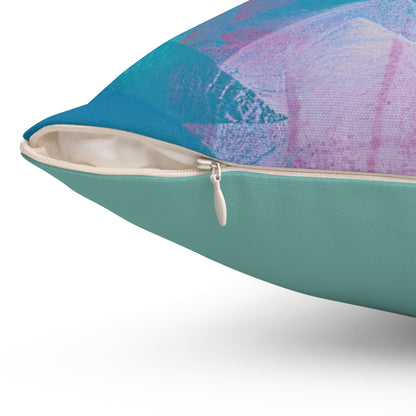 It's Raining Outside Spun Polyester Square Pillow