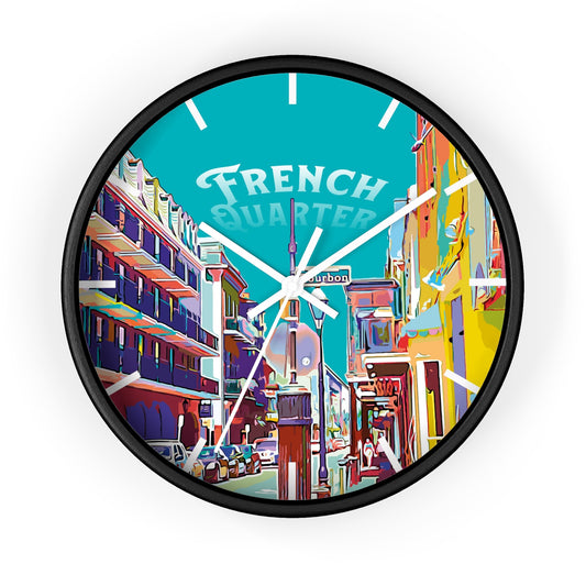 The French Quarter Wall Clock