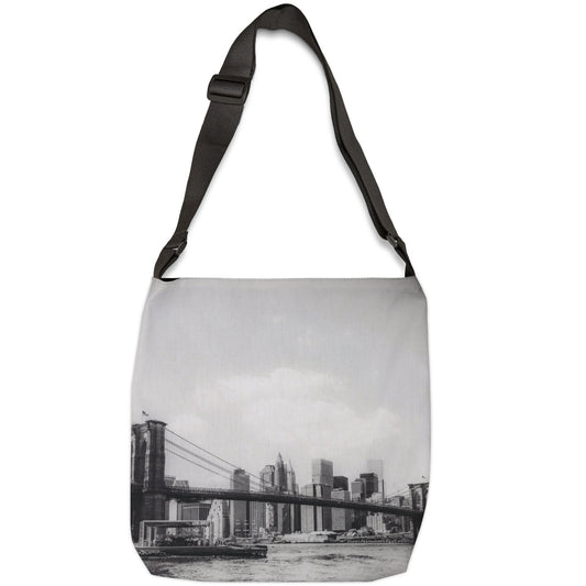 Long Island Brooklyn Adjustable Tote Bag